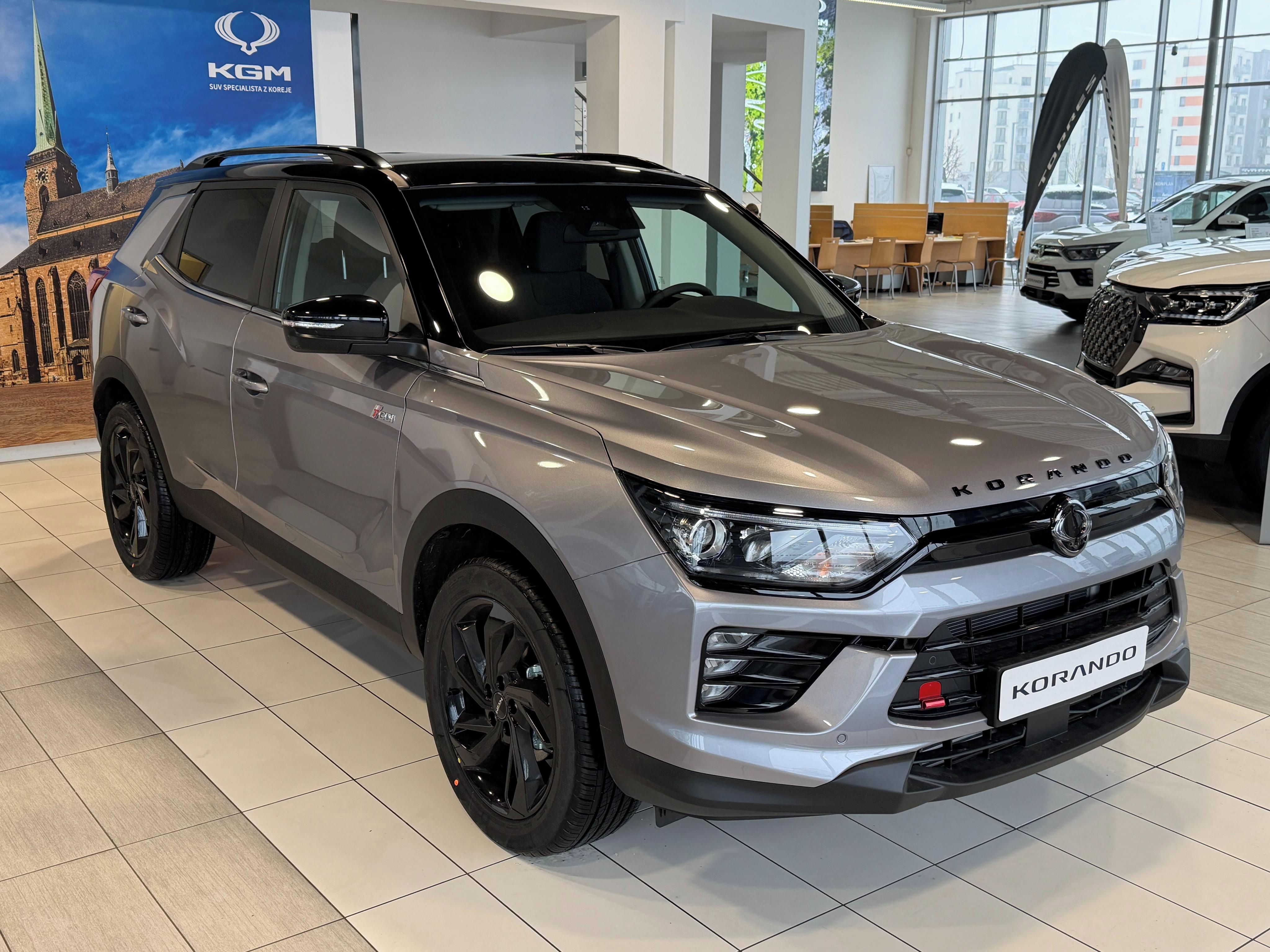 KGM Korando, 6AT;STYLE+;BLACK PAKET - AKCE
