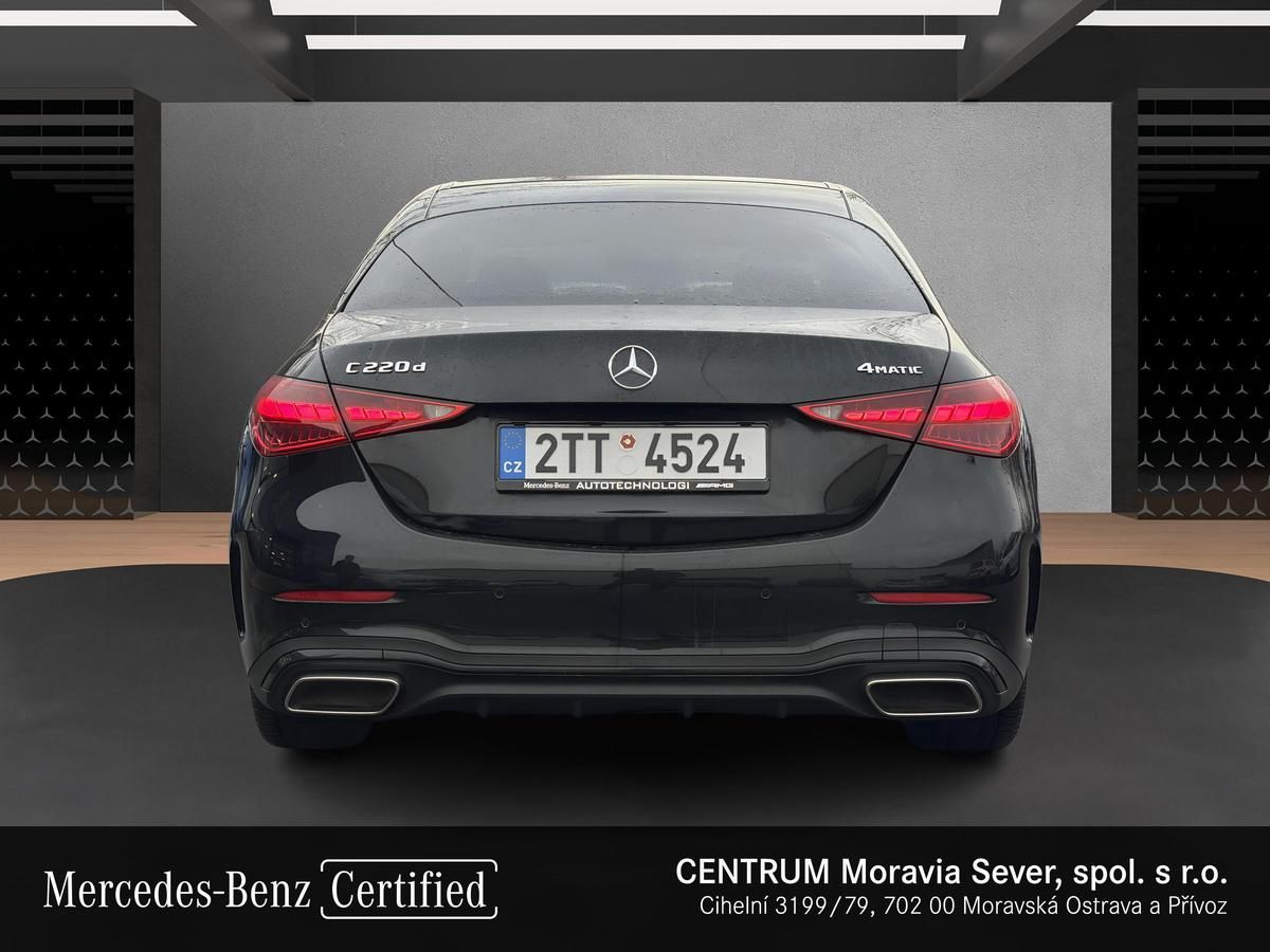Mercedes-Benz Třídy C, C 220d 4M, AMG, 1. Majitel - fotka 4