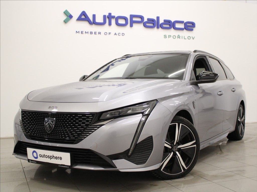 Peugeot 308, 1,2 PT 96kW AT GT PANO.Paměť