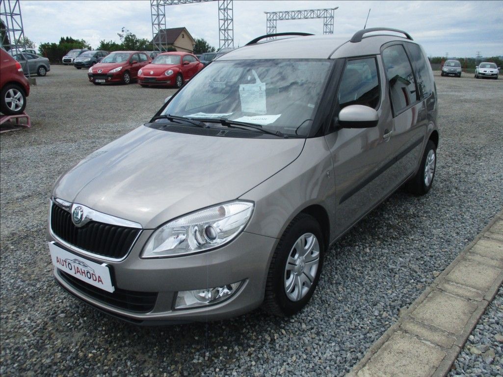 Škoda Roomster, 1,2 TSI, servis, klima, CZ, - fotka 3