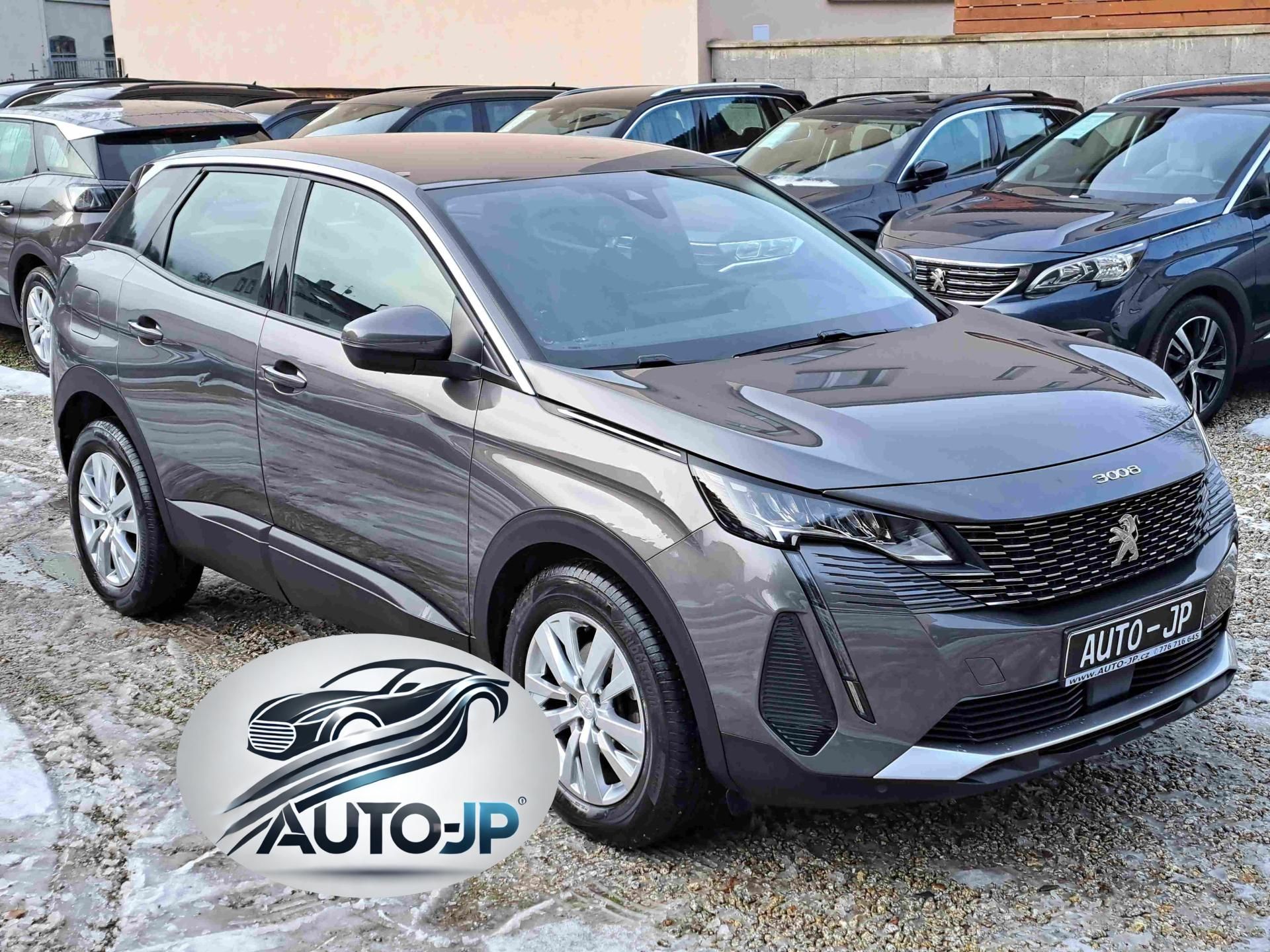 Peugeot 3008, 1,2 PT  EAT8  LED  kamera NAVI