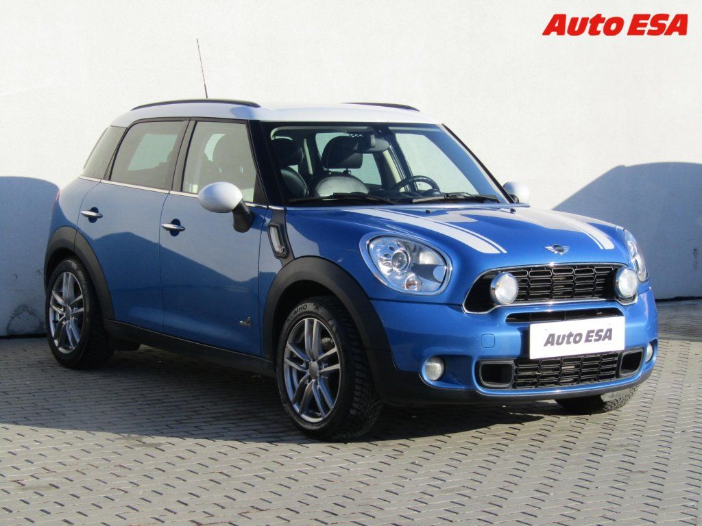 Mini Cooper S, 2.0SD 4x4,1.maj,AC,kůže