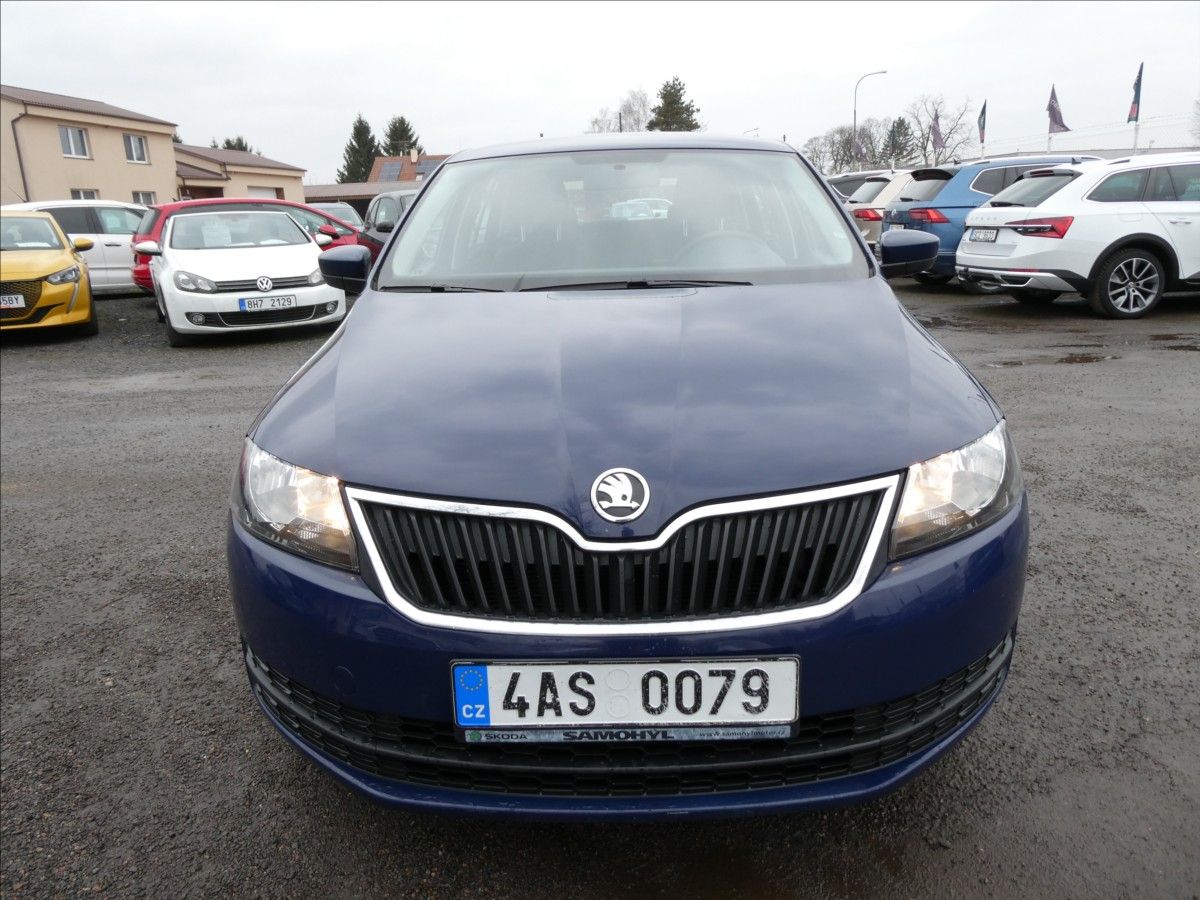 Škoda Rapid, 1,6 TDi 66kW 2x kola,klima,ČR - fotka 2
