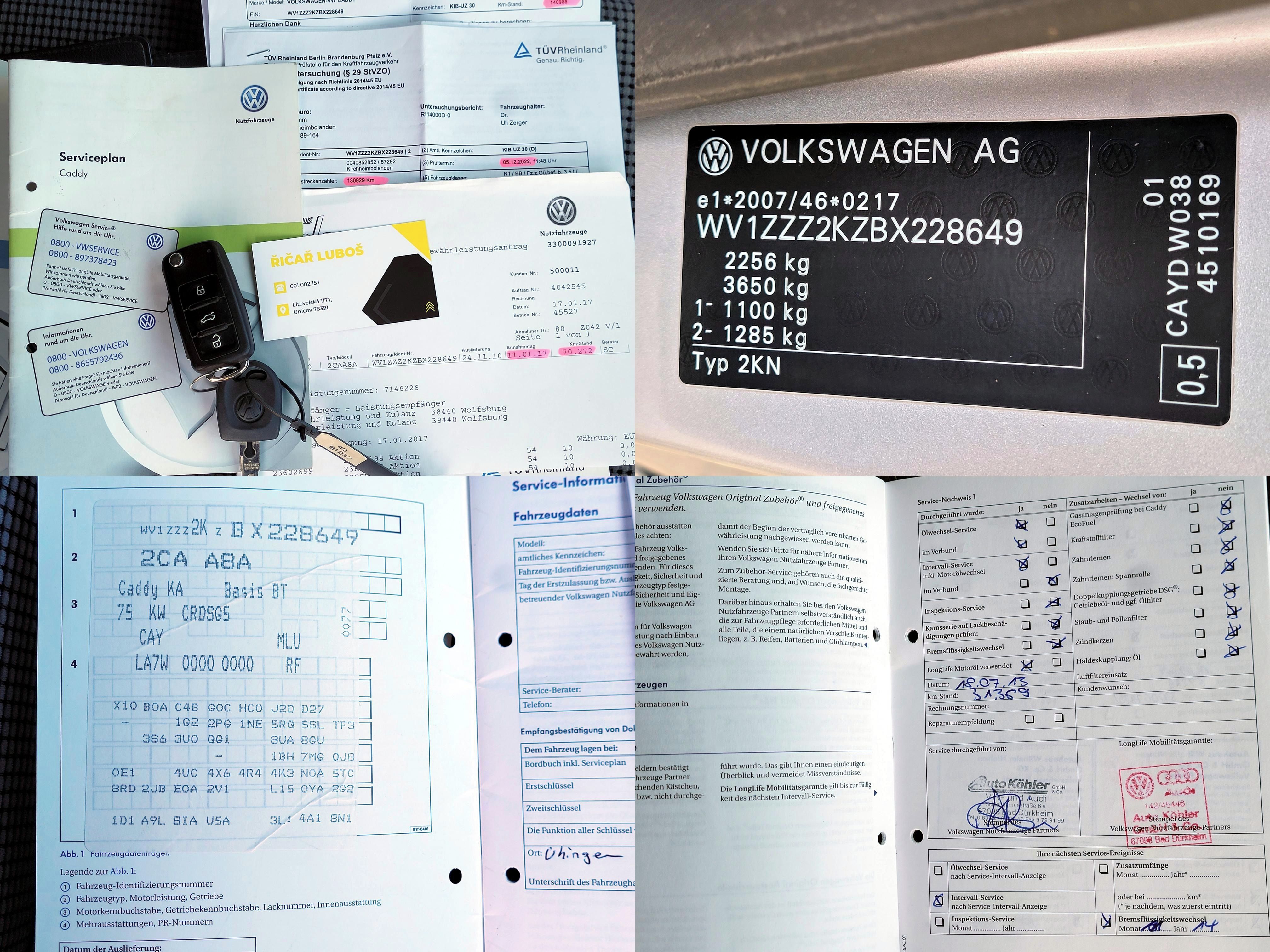 Volkswagen Caddy, 1,6TDi *SERV.KNÍŽKA,CEBIA - fotka 5