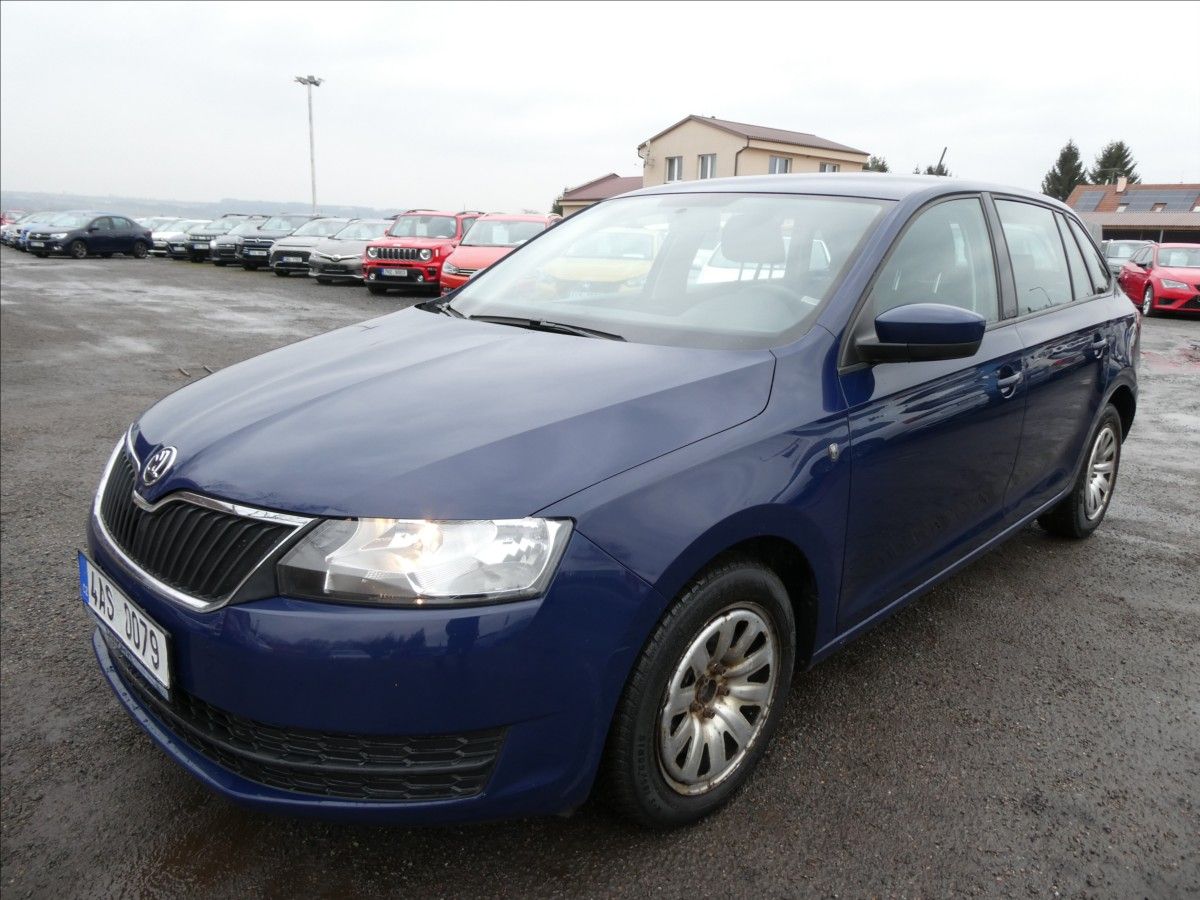 Škoda Rapid, 1,6 TDi 66kW 2x kola,klima,ČR - fotka 3