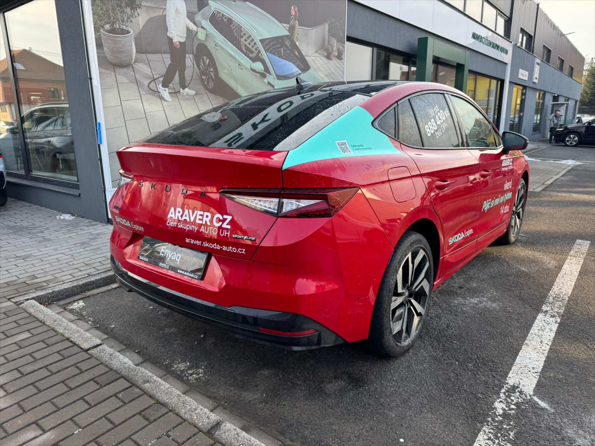 Škoda Enyaq iV, 82 kWh 210 kW  Coupé Sportline - fotka 5