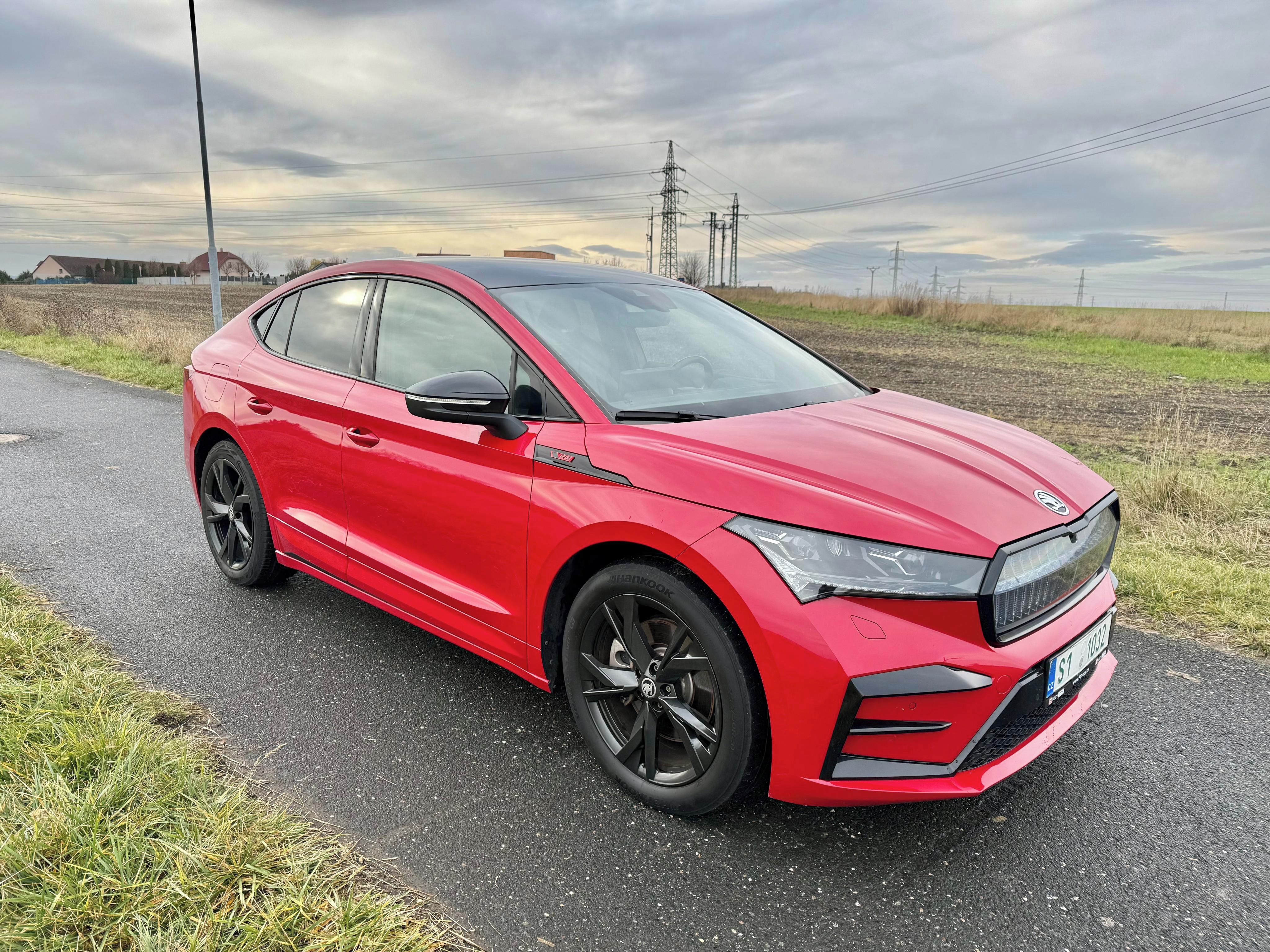 Škoda Enyaq Coupé, RS 220kW, 4x4, plná historie