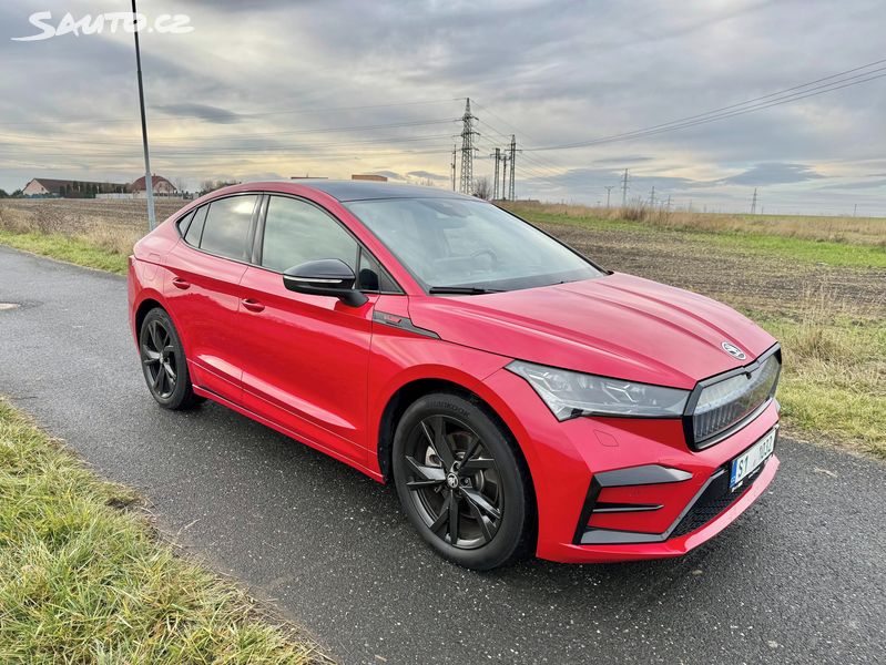 Škoda Enyaq Coupé, RS 220kW, 4x4, plná historie