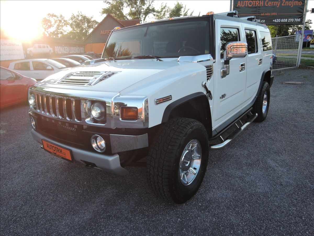 Hummer H2, 6,2 V8 Aut.ČR 1.maj.Servis TOP - fotka 5