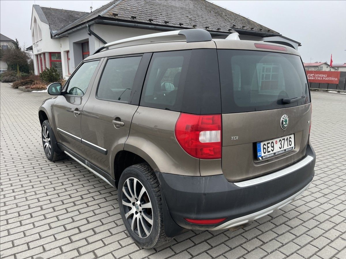 Škoda Yeti, 2,0 TDi 81kw Ambiente Tažné, p - fotka 4