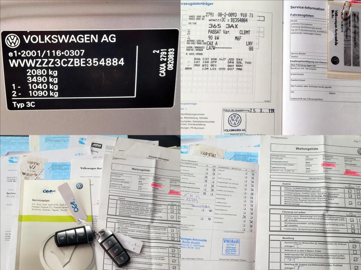 Volkswagen Passat, 1,4 *SERV.KNÍŽKA,AUT.PARKOVÁNÍ - fotka 4