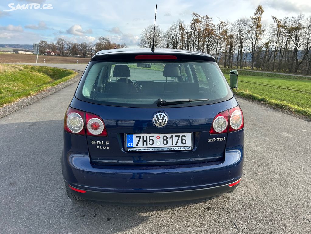 6q Volkswagen Golf Plus 2.0 TDI 103kW 6q | Sauto.cz