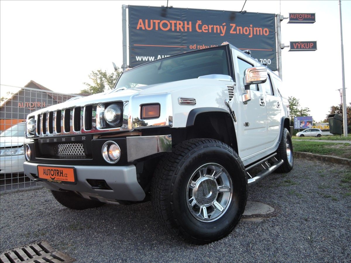 Hummer H2, 6,2 V8 Aut.ČR 1.maj.Servis TOP