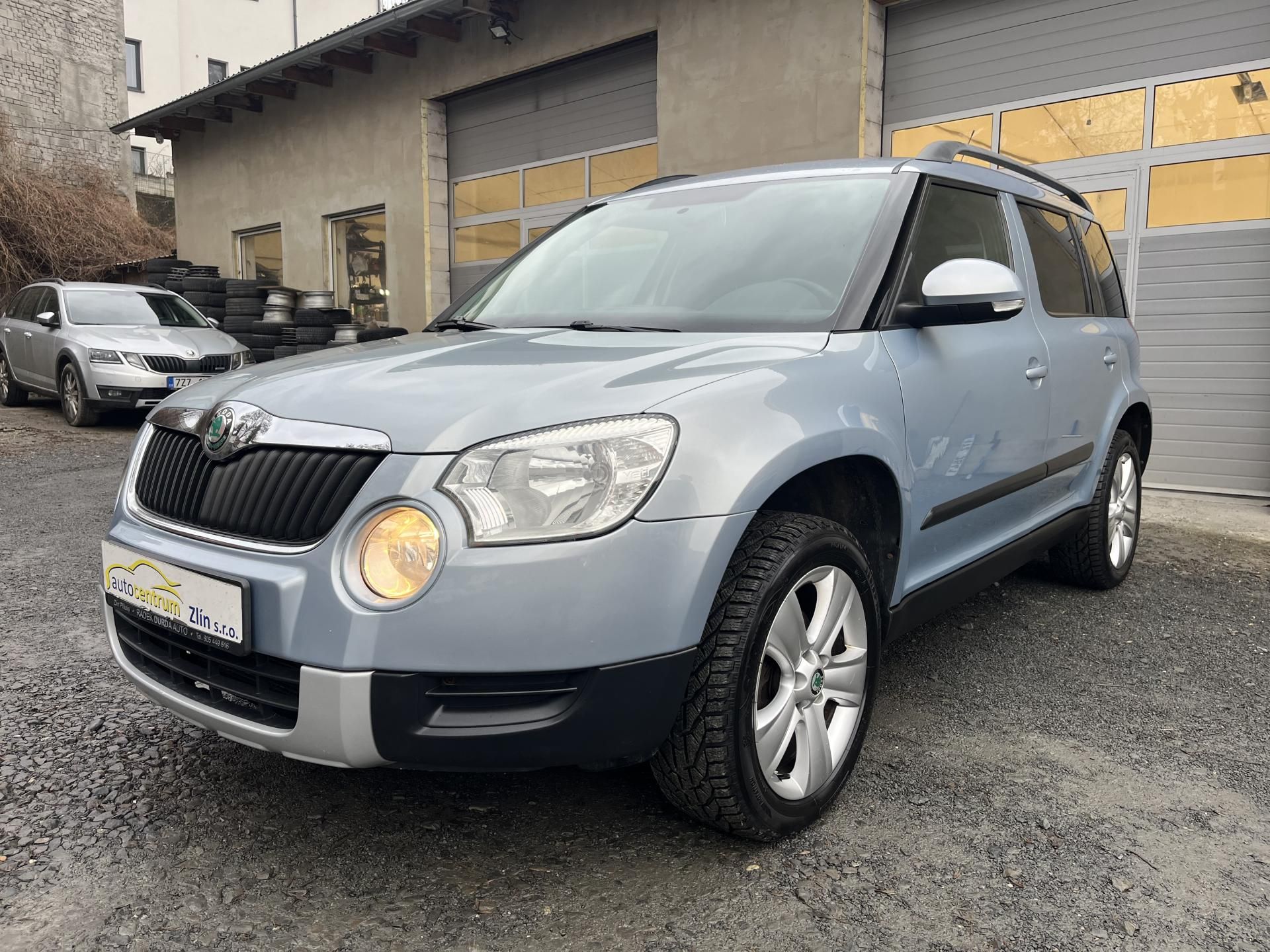 Škoda Yeti, 2,0 TDi 103Kw 4X4 MAN.ČR!!! - fotka 3