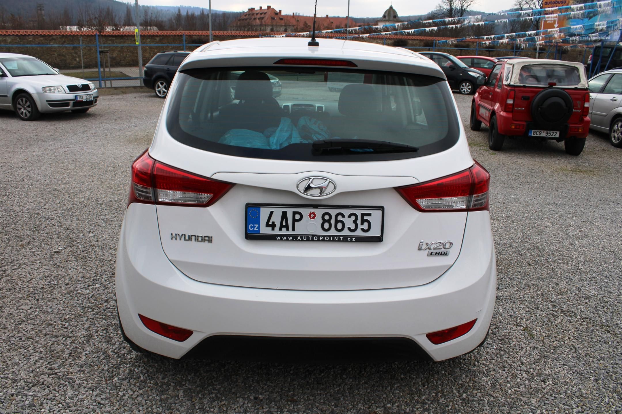 Hyundai ix20, 1,6 CRDI KLIMA KOUPENO CZ ALU - fotka 6