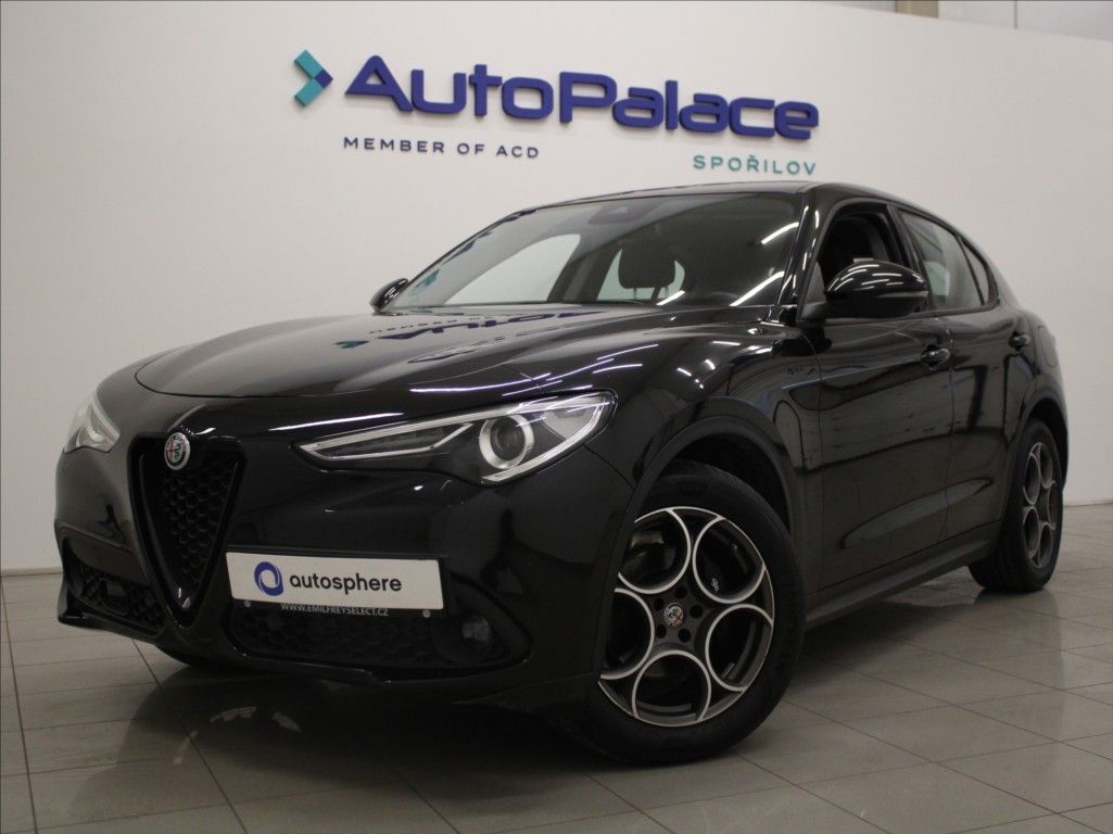 Alfa Romeo Stelvio, 2,2 JTD 140kW Q4 Bezklíč KAM.