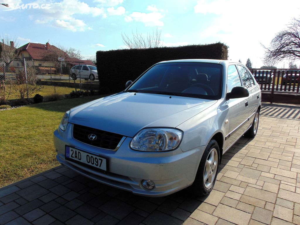 Hyundai Accent, 1.3,PŮVOD ČR,1.MAJ.,KLIMA,SERV
