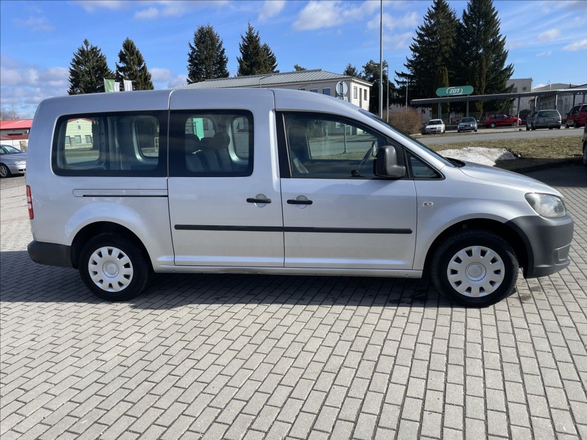 Volkswagen Caddy, 1,6 TDi 75kw MAXI TAŽNÉ DPH - fotka 5