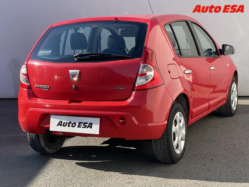 Dacia Sandero, 1.4 MPi,ČR,Klima - fotka 4
