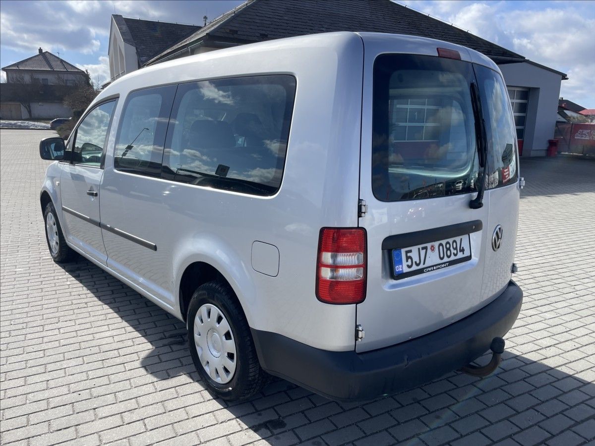 Volkswagen Caddy, 1,6 TDi 75kw MAXI TAŽNÉ DPH - fotka 3