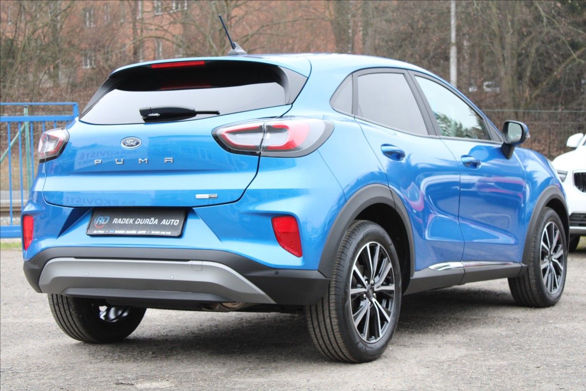 Ford Puma, 1,0 EB  ČR,1.MAJ,A/T,TITANIUM - fotka 5