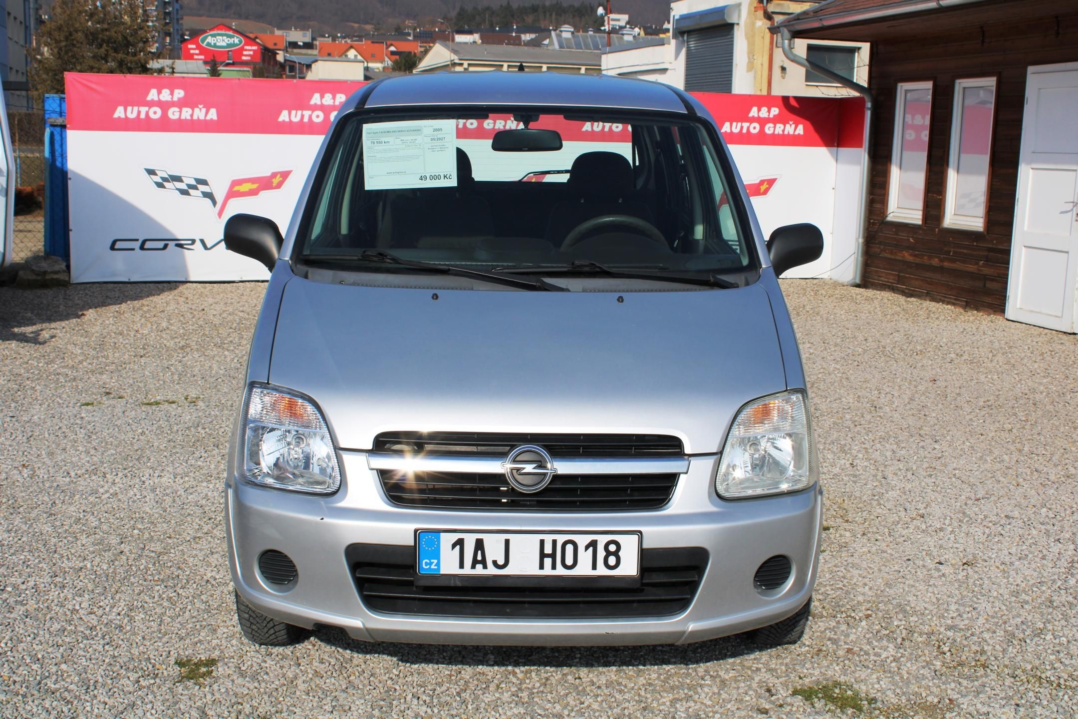 Opel Agila, 1,0i KLIMA ABS SERVO AUTORÁDIO - fotka 2