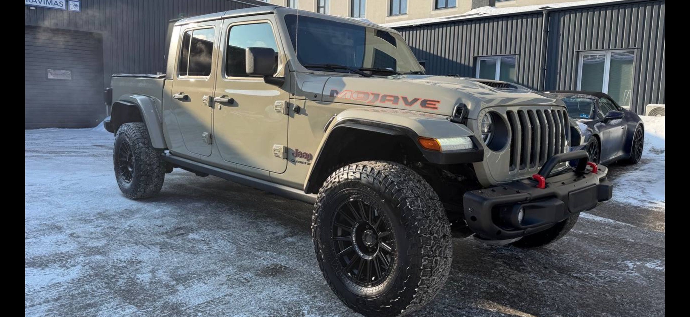 Jeep Gladiator, 3.6L Mojave Fox Podvozek