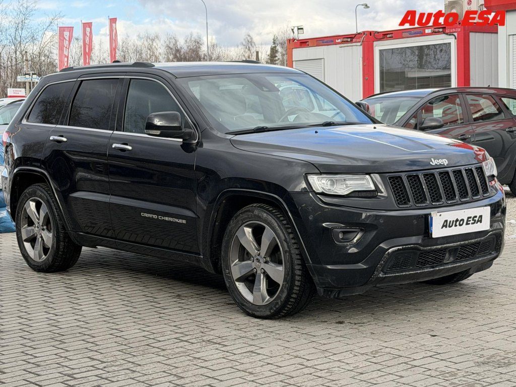 Jeep Grand Cherokee, 3.0 D 4x4,AT,bixen,kůže