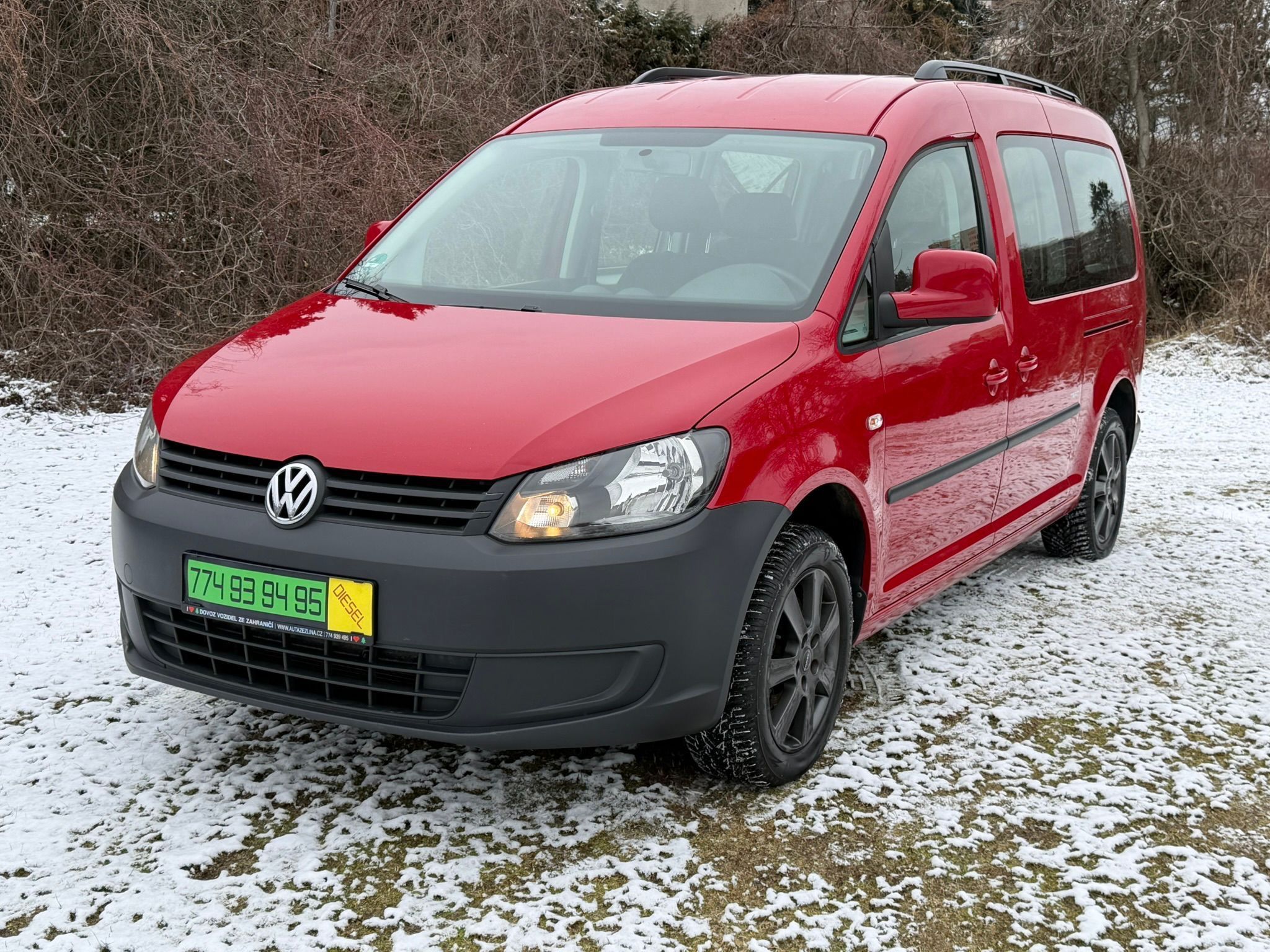 Volkswagen Caddy, 2,0 MPI CNG - MAXI 7 míst