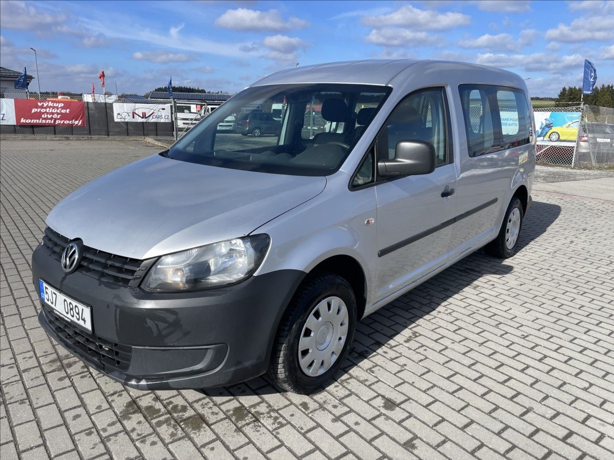 Volkswagen Caddy, 1,6 TDi 75kw MAXI TAŽNÉ DPH
