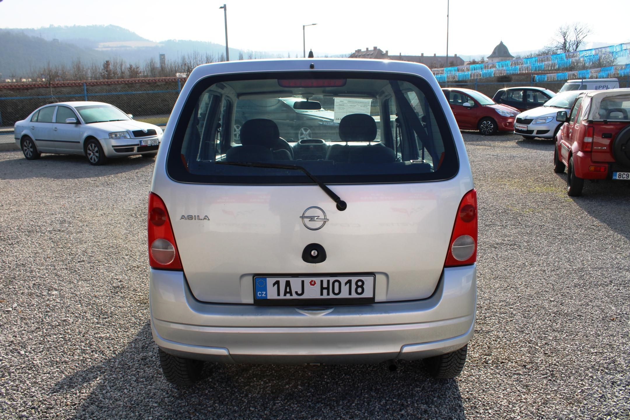 Opel Agila, 1,0i KLIMA ABS SERVO AUTORÁDIO - fotka 6