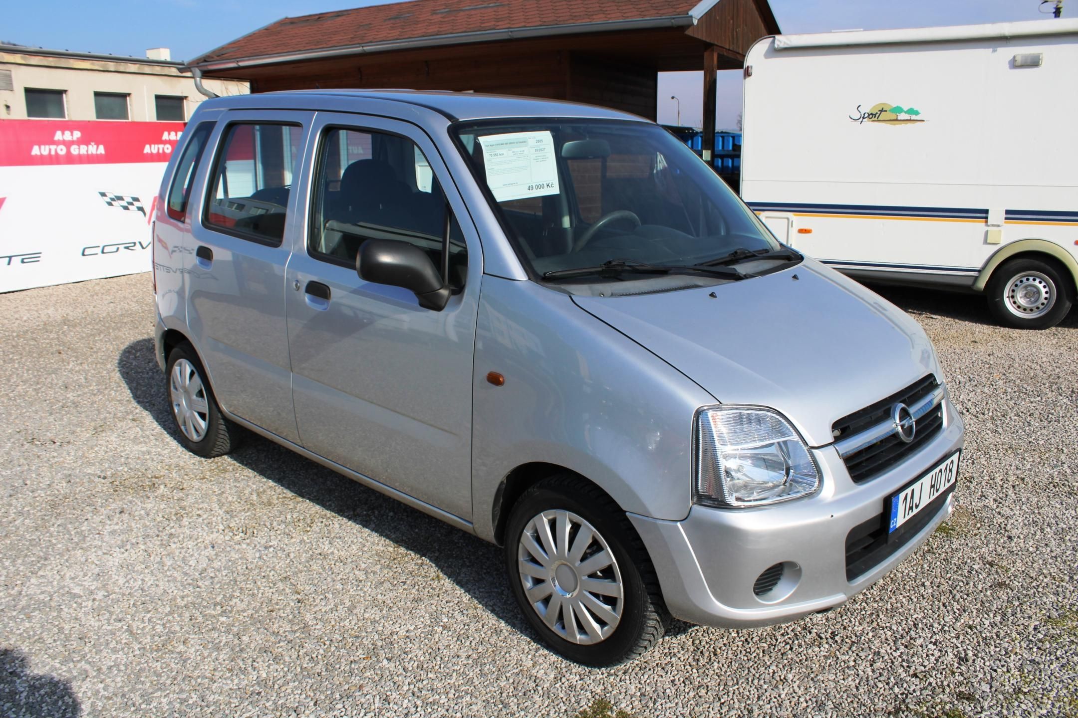 Opel Agila, 1,0i KLIMA ABS SERVO AUTORÁDIO