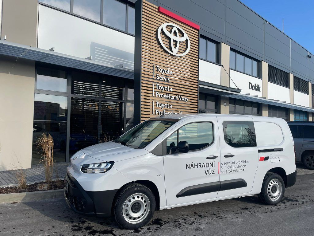 Toyota Proace City, 1.5L Diesel Crewcab manuál