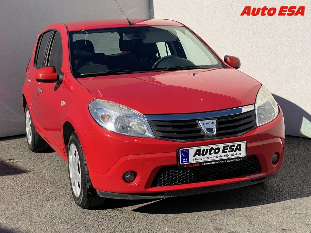 Dacia Sandero, 1.4 MPi,ČR,Klima