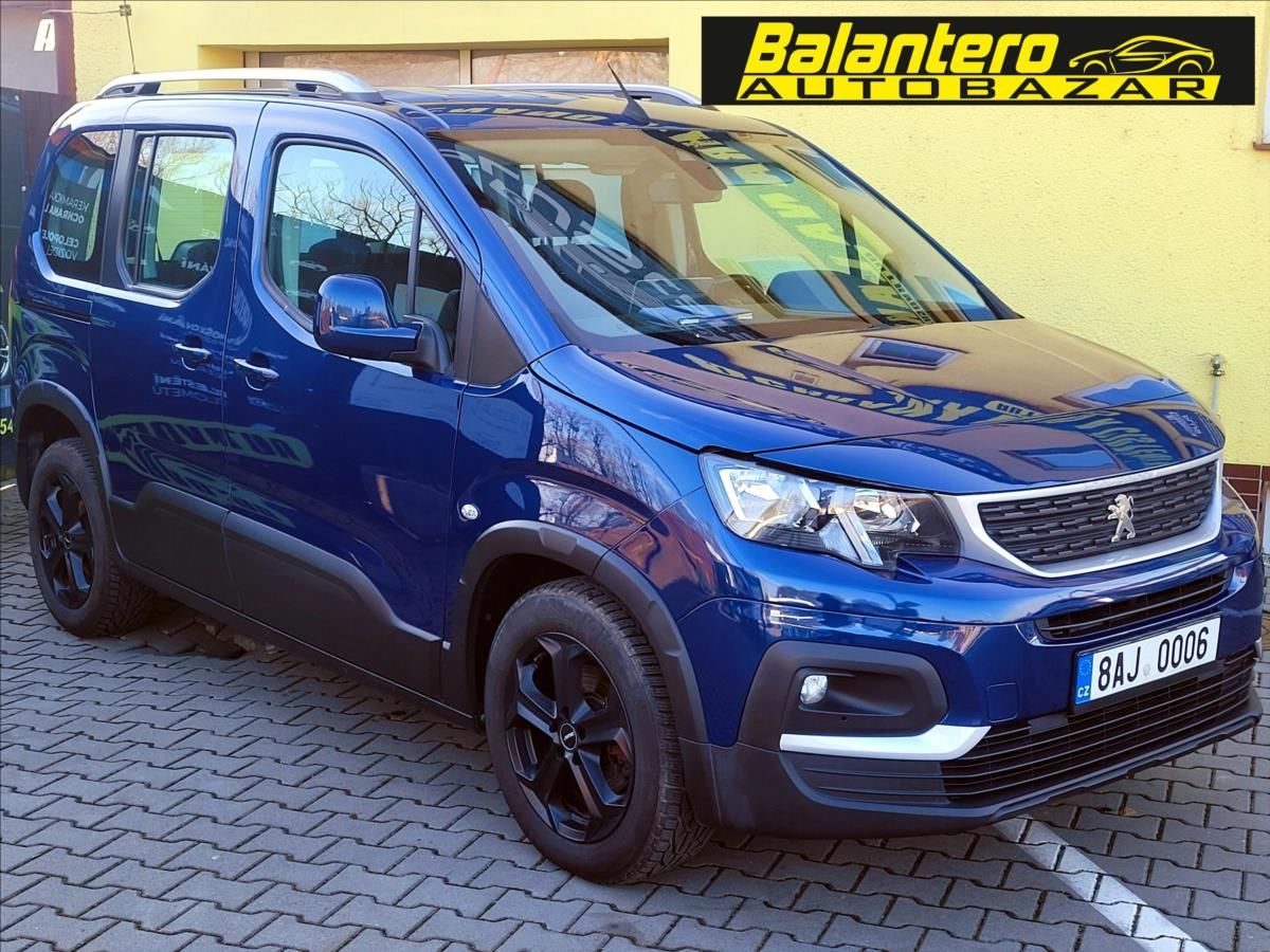 Peugeot Rifter, 1,5 b-HDi 96kW,CZ SERVIS.KNIHA