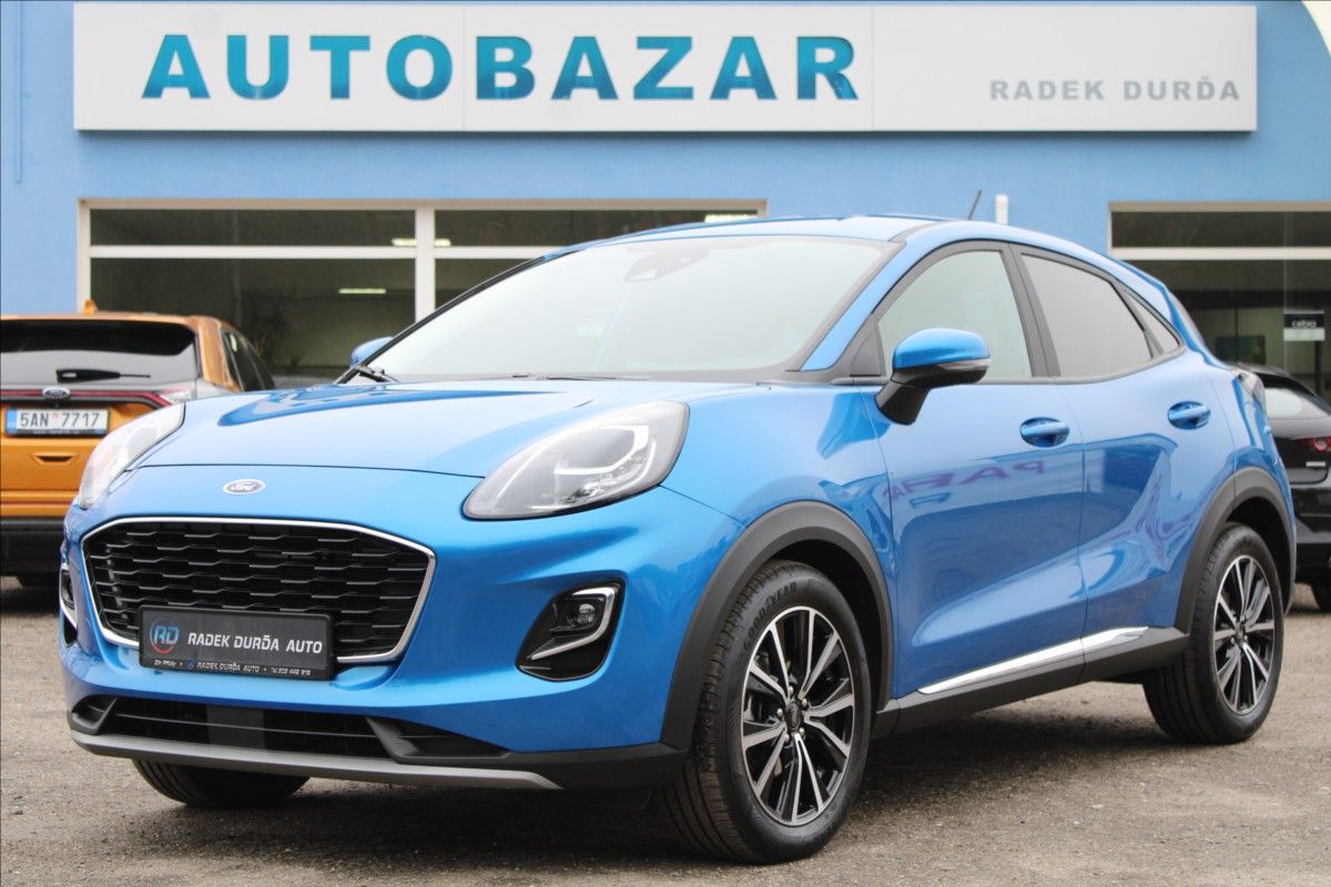 Ford Puma, 1,0 EB ČR,1.MAJ,A/T,TITANIUM