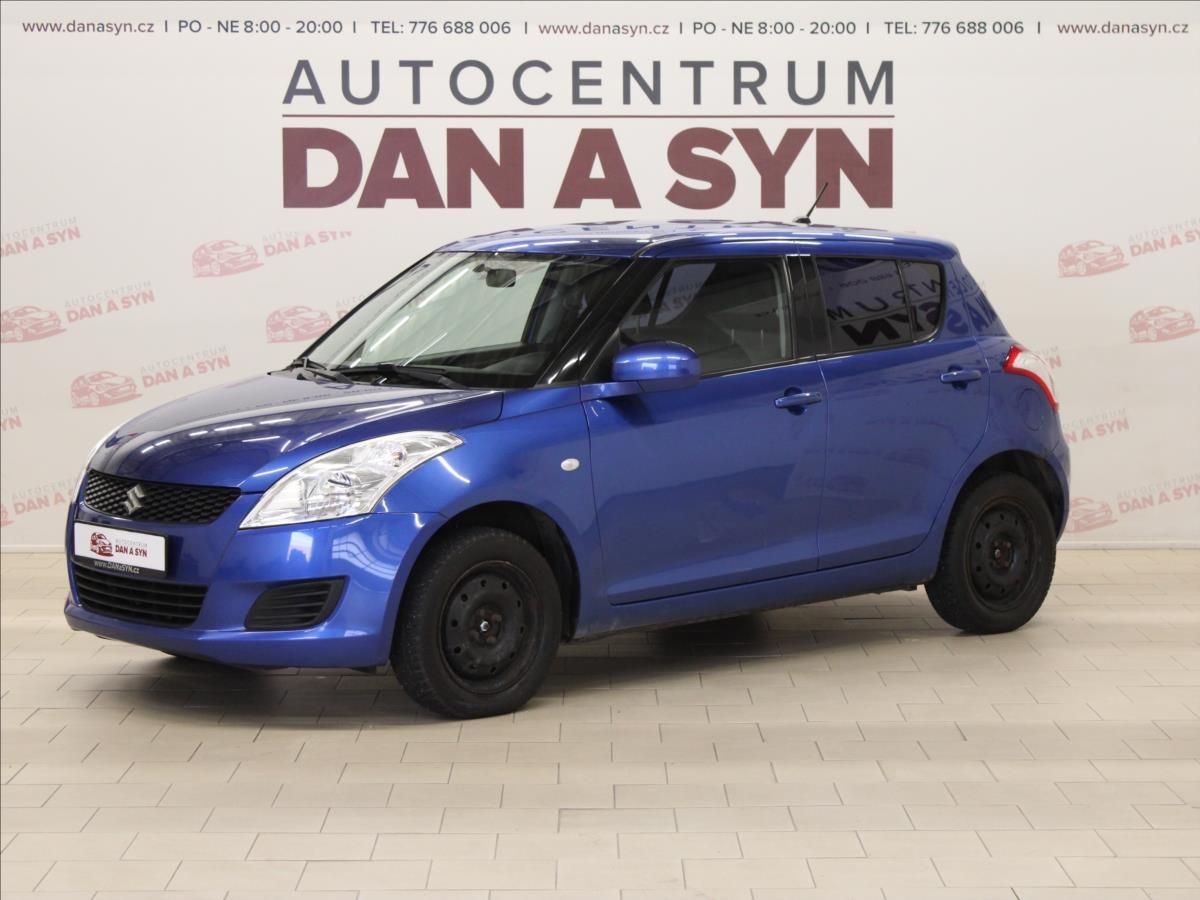 Suzuki Swift, 1,2 i 4x4 pěkný stav, serv.kni