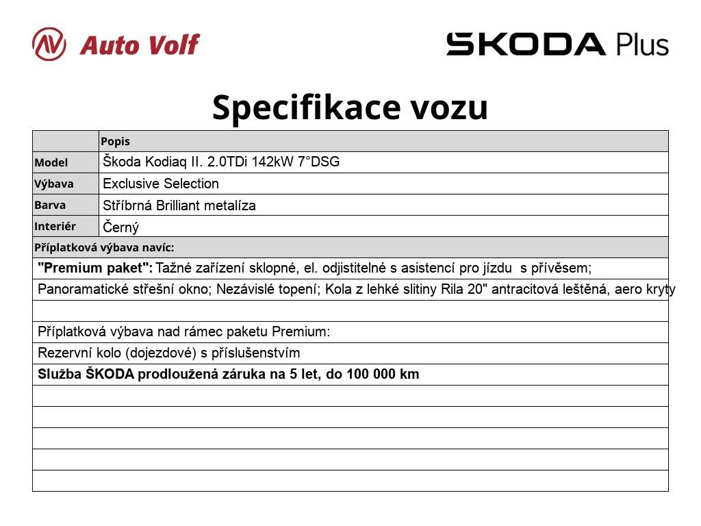 Škoda Kodiaq, Exclusive Selection 2.0 TDi 14 - fotka 2