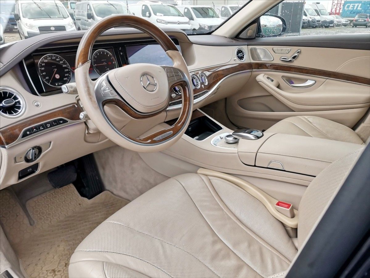 Mercedes-Benz Třídy S, 500 L*plug-in*Masáž*Night* - fotka 5