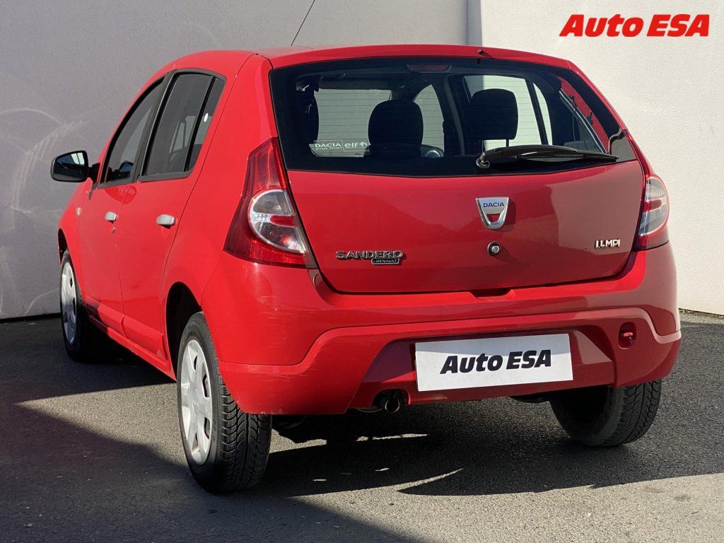 Dacia Sandero, 1.4 MPi,ČR,Klima - fotka 6
