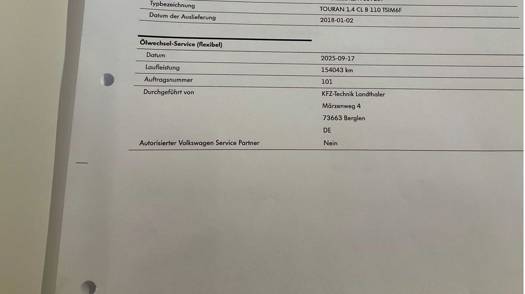 Volkswagen Touran, 1.4 Tsi 110 KW SOUND r.2018 - fotka 4