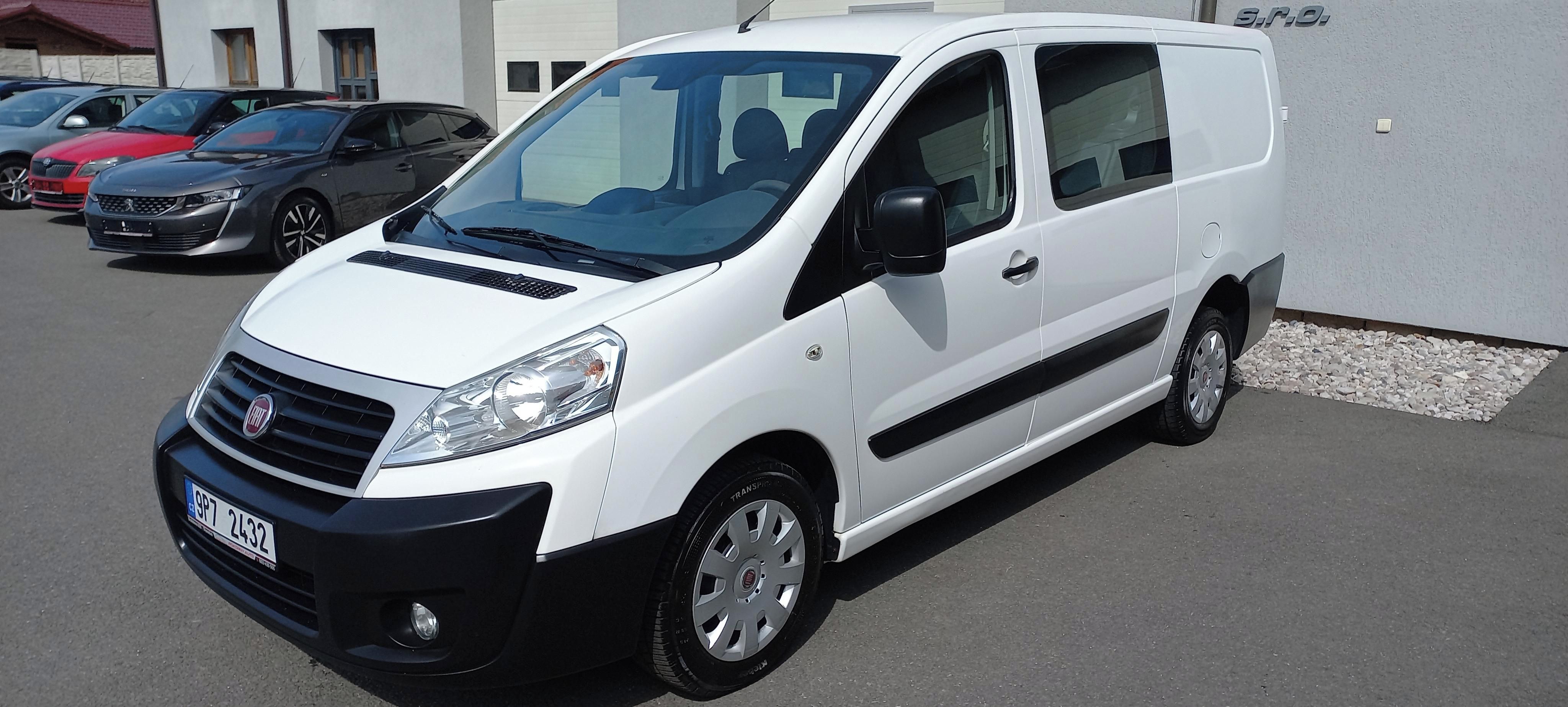 Fiat Scudo, 2.0 Jtd 94kw 6x mist+ nakldový