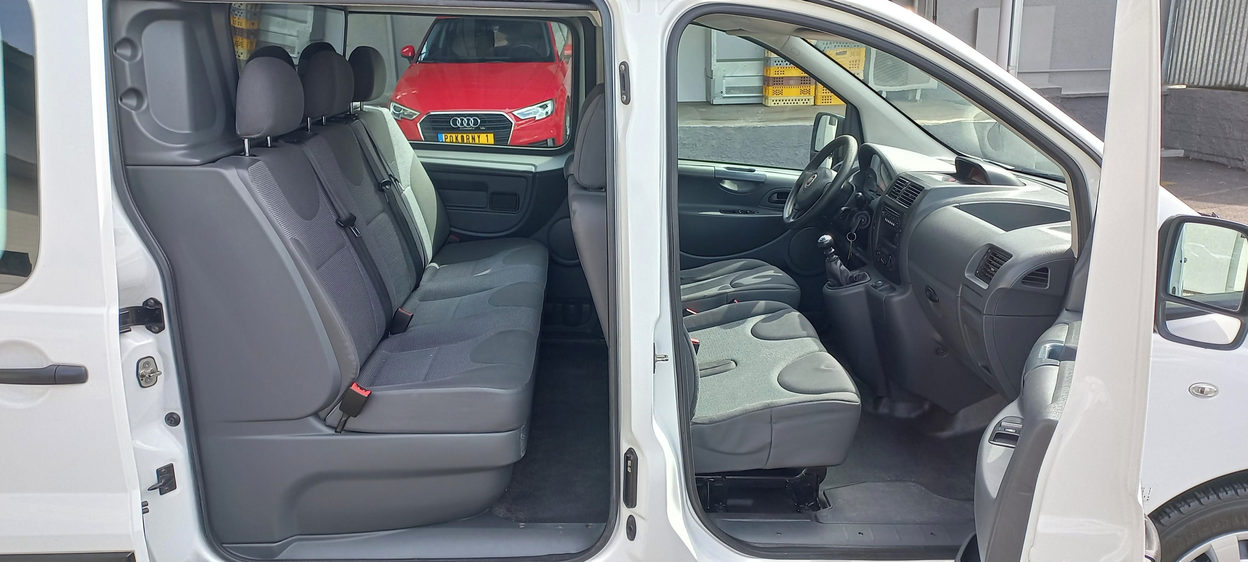 Fiat Scudo, 2.0 Jtd 94kw 6x mist+ nakldový - fotka 4