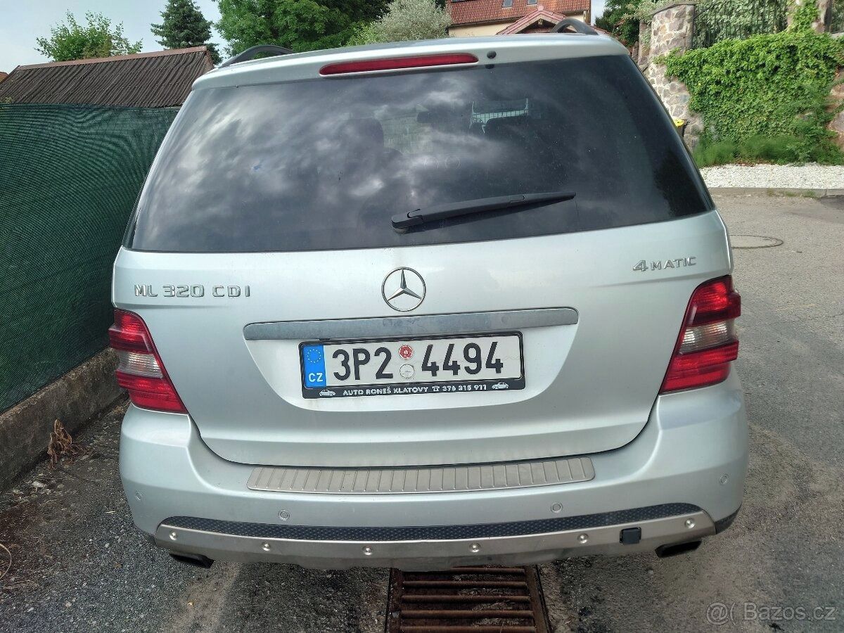 Mercedes-Benz ML, 320CDI 165kW, ČR servis, tažné - fotka 5