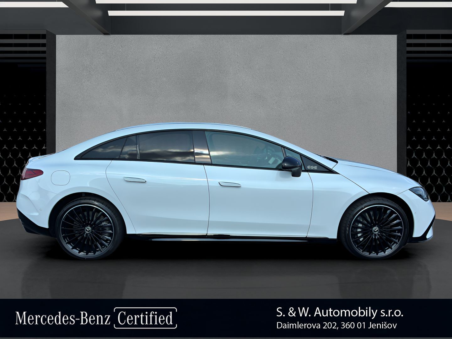 Mercedes-Benz EQE, EQE 350 4MATIC Electric Art Ed - fotka 4