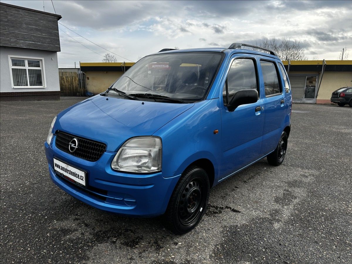 Opel Agila, 1,0 i - MÁLO KM - NOVÁ STK