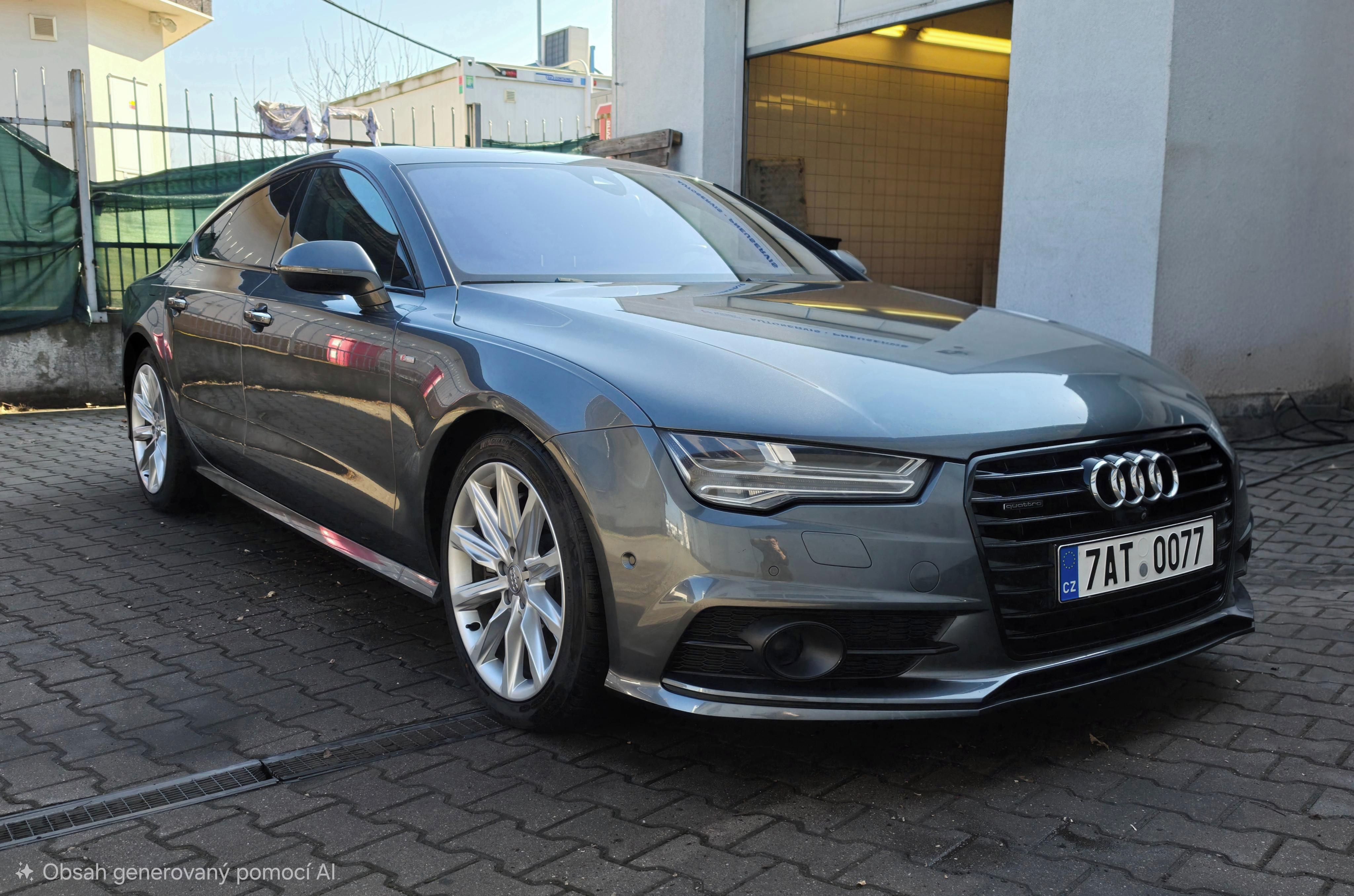 Audi A7, 3.0 bitdi, výbava, nízký nájez - fotka 2
