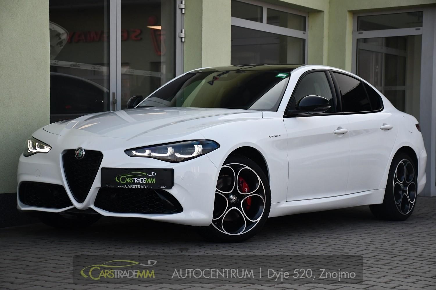 Alfa Romeo Giulia, 2,0T 16V 206kW AT8-Q4 Veloce