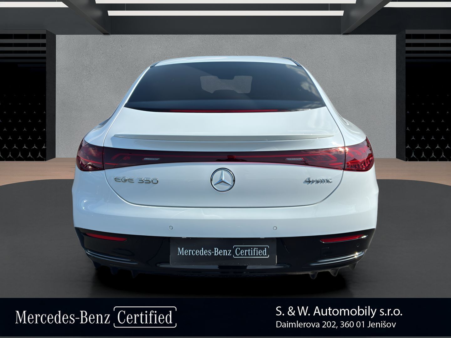 Mercedes-Benz EQE, EQE 350 4MATIC Electric Art Ed - fotka 6