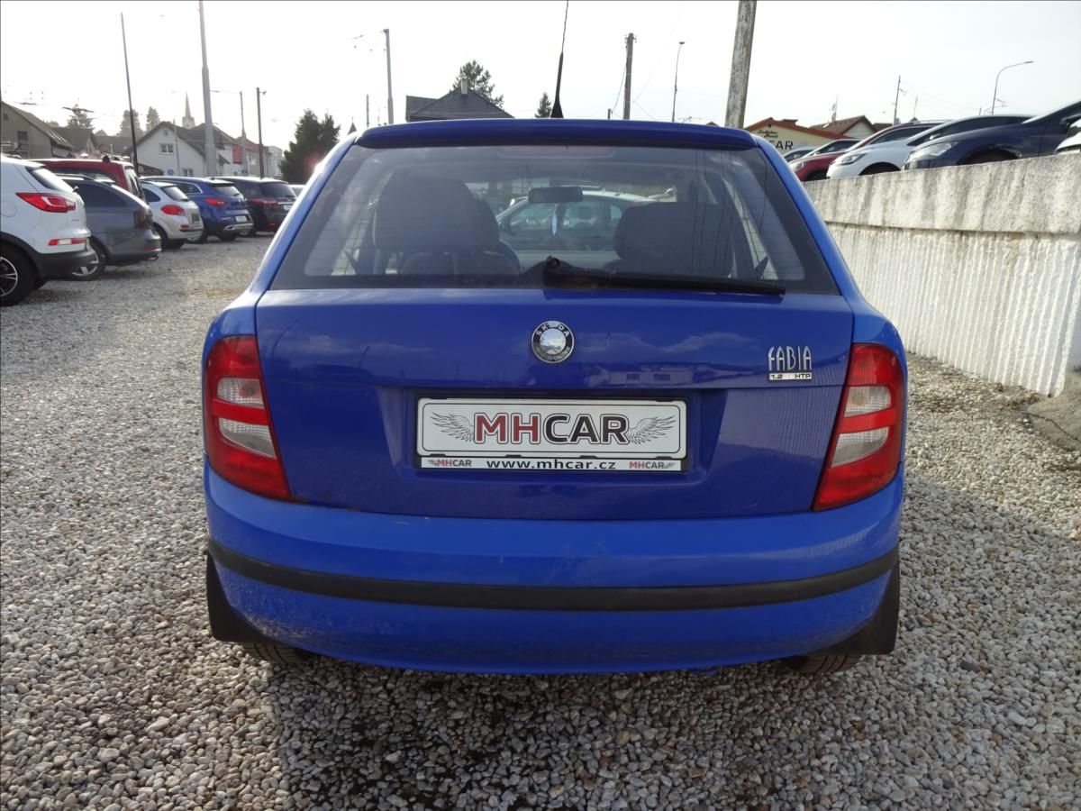Škoda Fabia, I 1,2 i40kW - fotka 6